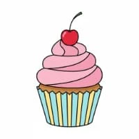 Connectthedotsprintable cupcake connect the dots worksheet