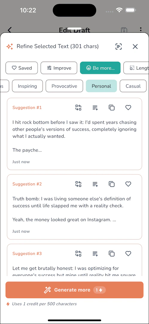 Conteflow smart editing feature demonstration