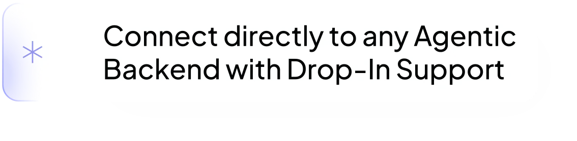 Direct connection feature of CopilotKit