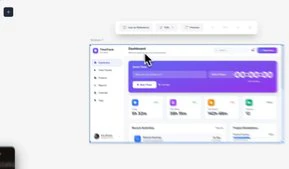 AI-powered code generation demonstration in Komposo