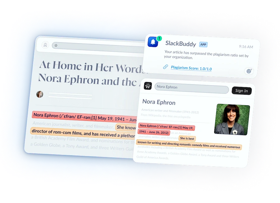 Copyleaks product overview showcasing AI detection features