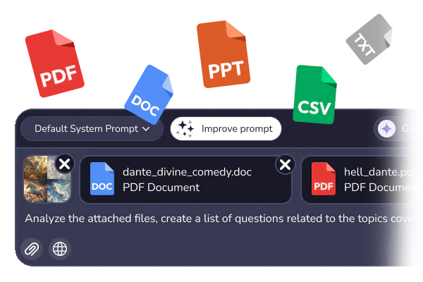 Cosmicup document analysis feature demonstration
