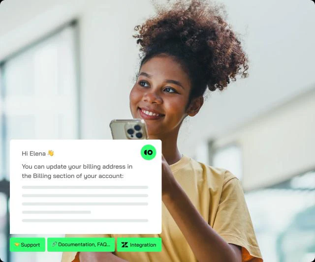 CoSupport AI use case example for customer support automation