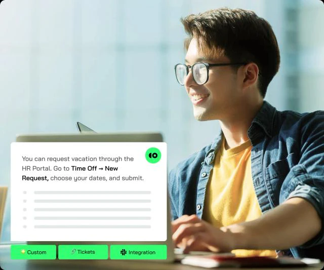 CoSupport AI internal AI copilot use case