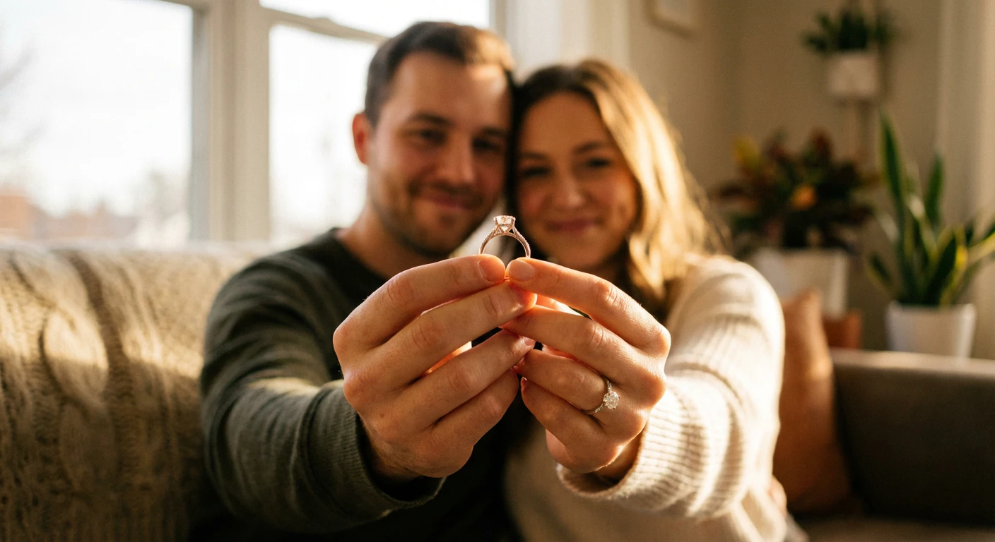 Couple AI features for creating engagement couple photos