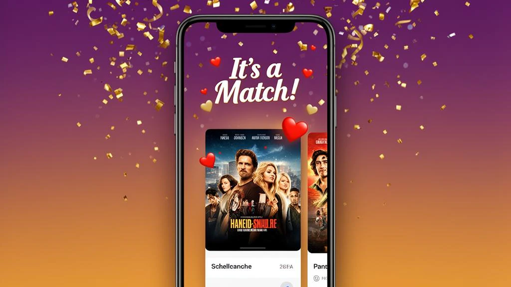 Cozynitein app celebration screen showing It's a Match