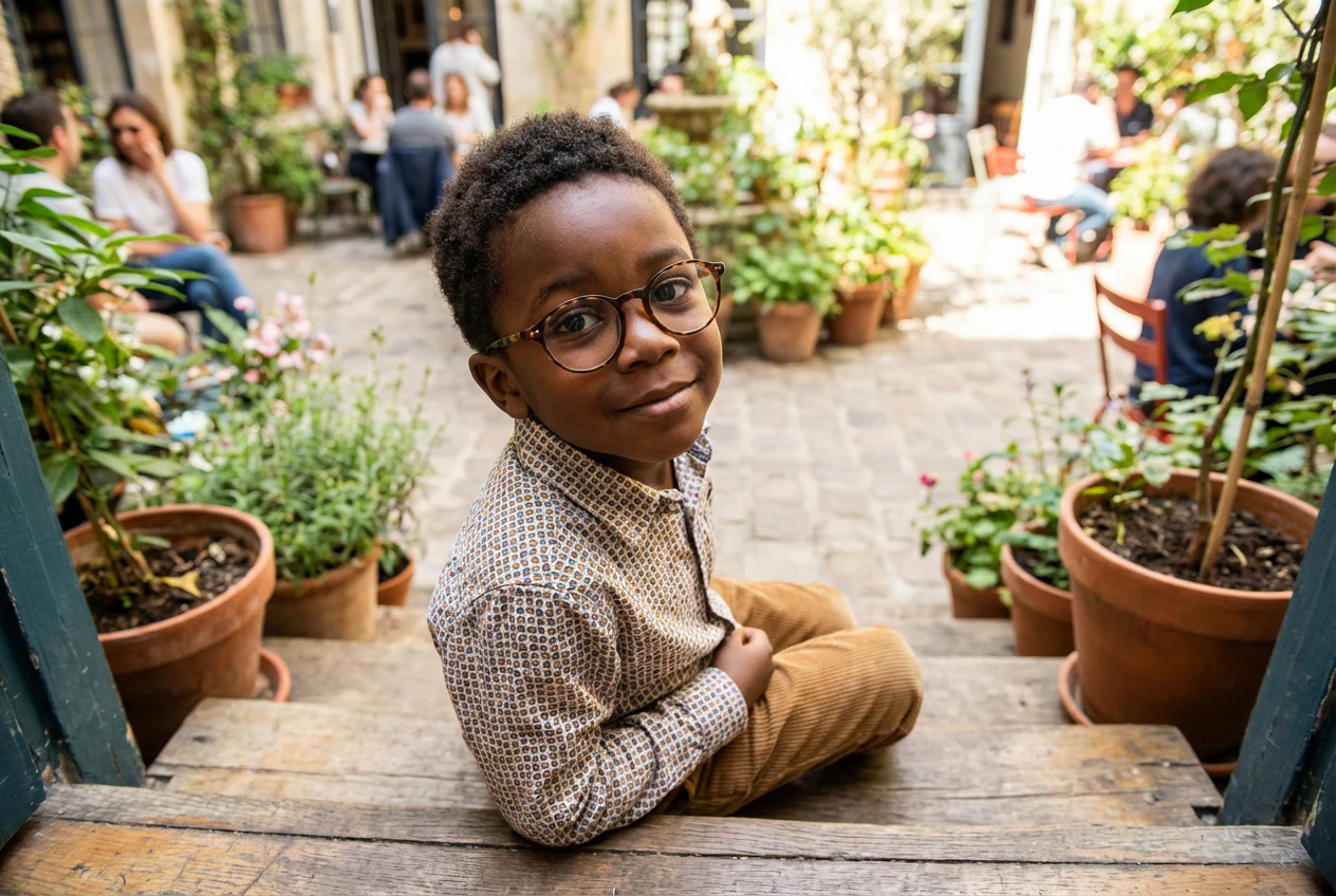 Craftscenes photo to comic transformation example