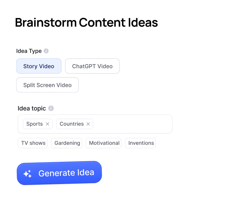 Crayoai brainstorming content ideas feature