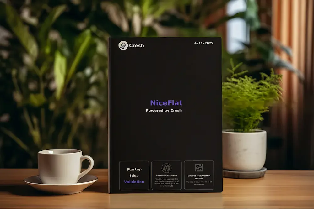 Cresh PDF report example for business analysis