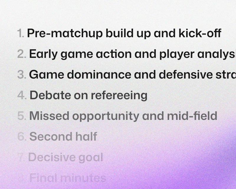 Cutback Selects chapter organization