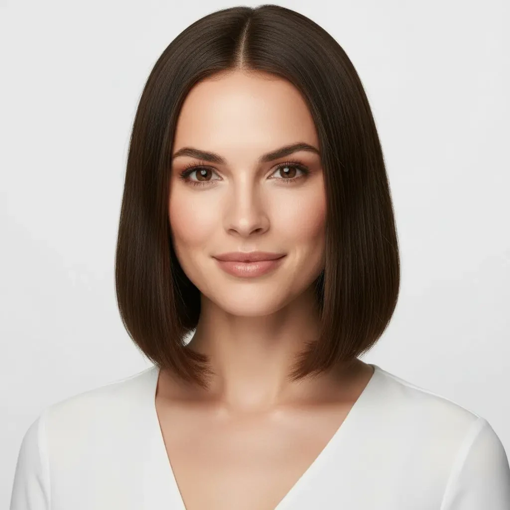 Cutgenai product interface showing hairstyle transformation