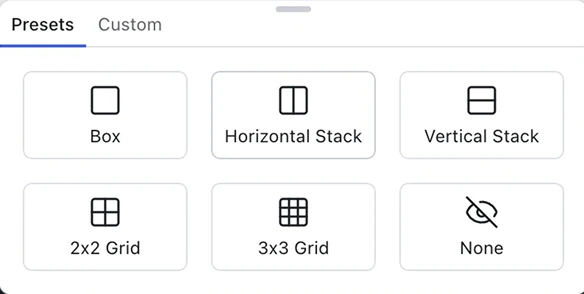 Dazl app layout demonstration