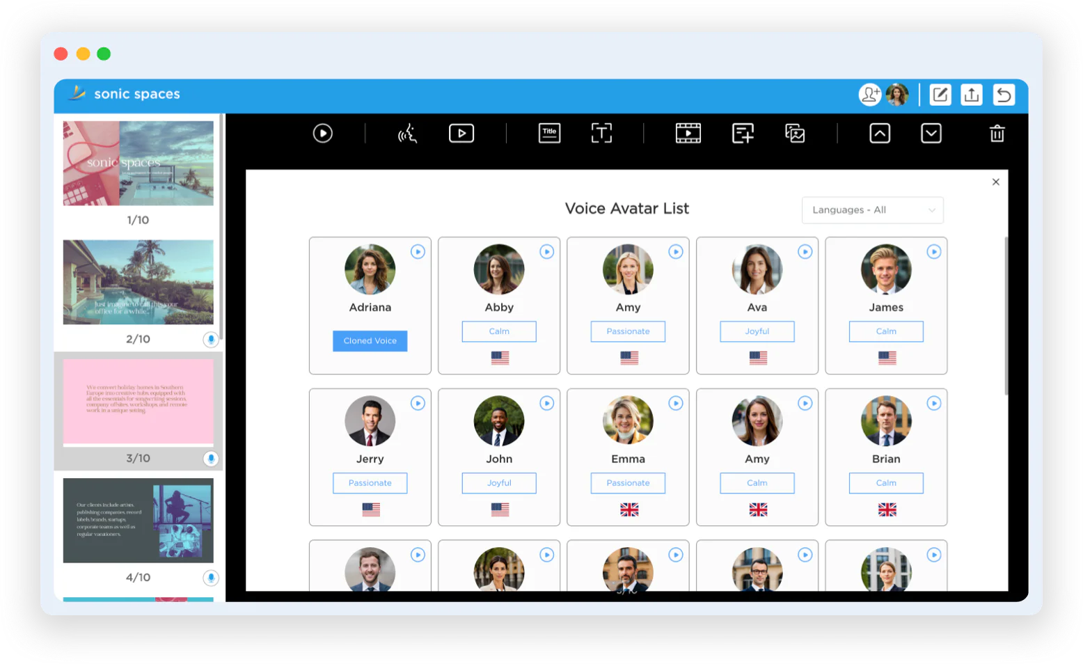 Deckbirdai voice narration feature