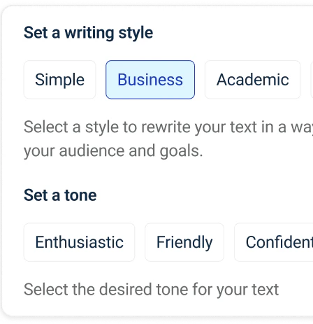 DeepL Write feature for enhancing writing