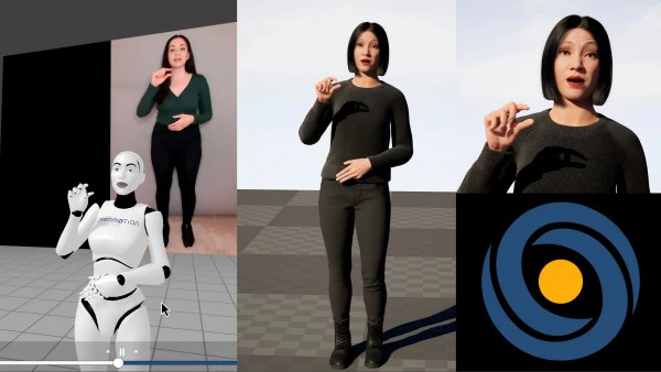 Deepmotion AI motion capture technology demonstration