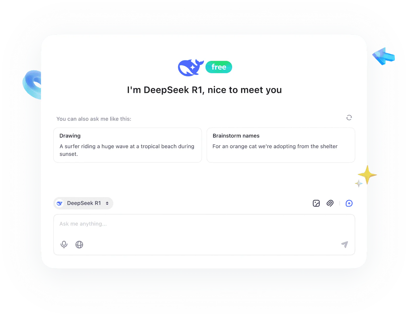 DeepSeek Free product overview and interface
