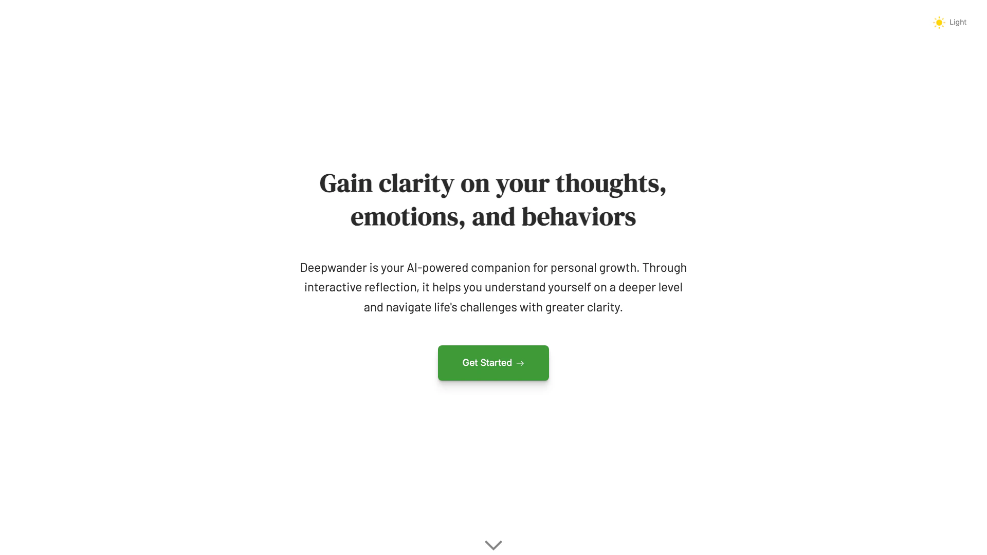 Deepwander screenshot