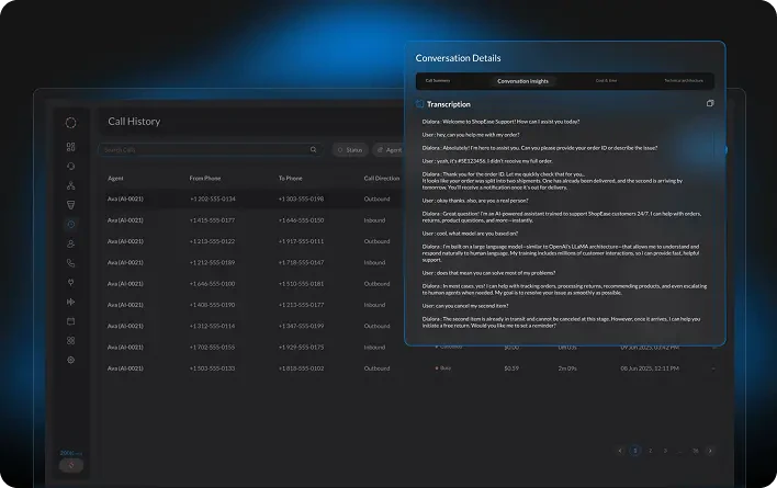 Dialora AI use case example