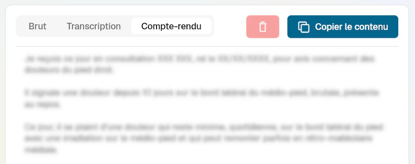 Dictadoc feature demonstration