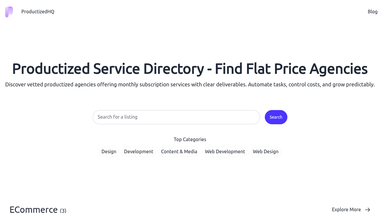 Directify use case example for service directory