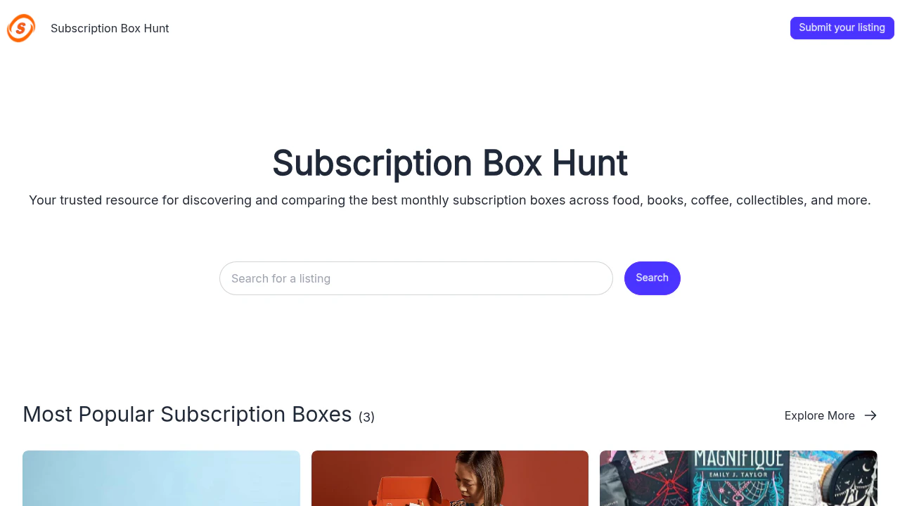 Directify use case example for subscription boxes