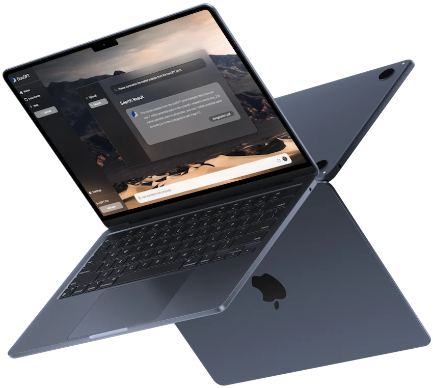 DocGPT feature demonstration for document analysis