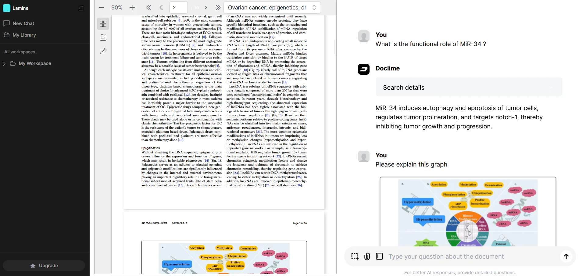 Doclime product overview and interface