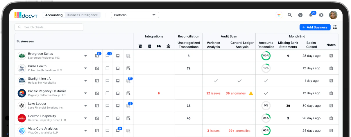 Docyt AI bookkeeping software overview