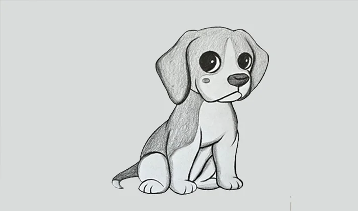 Draw3D input example of a nature sketch