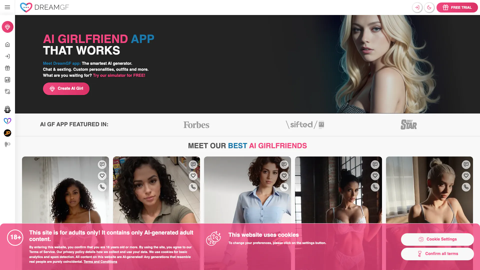 Dreamgf Ai screenshot