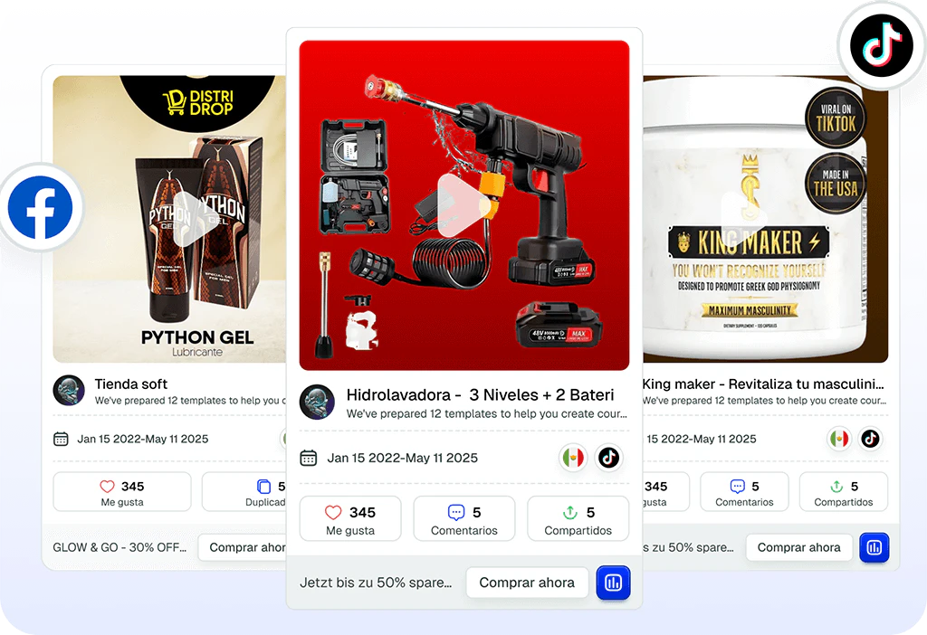Dropkiller advertisement library interface