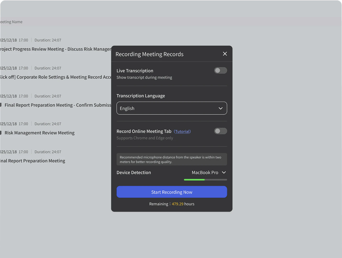 Meeting Ink user scenario image