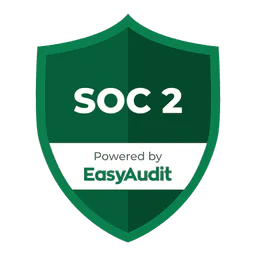 EasyAudit SOC 2 compliance badge