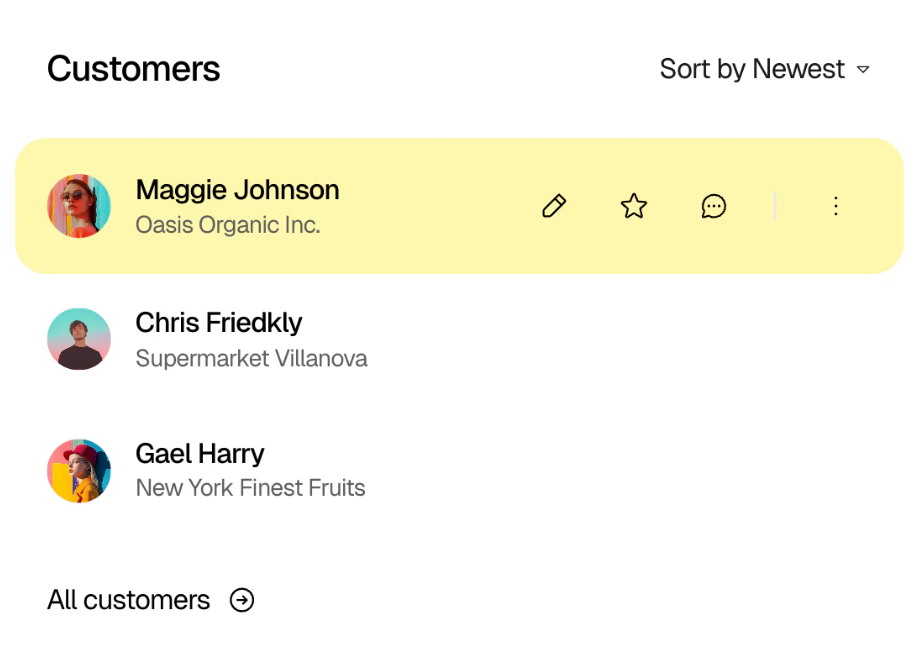 Electe main features demonstration