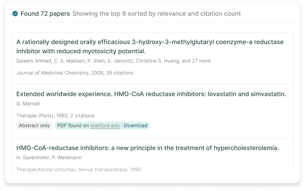 Elicit main features overview highlighting research capabilities
