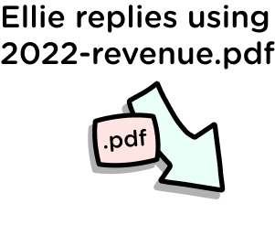 Ellie training with documents example