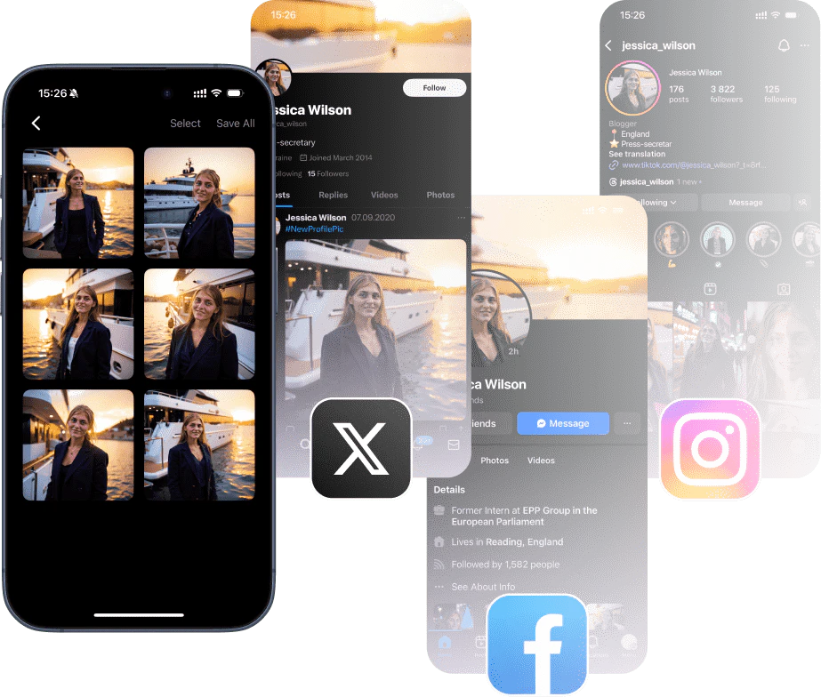 Professional headshots for any platform