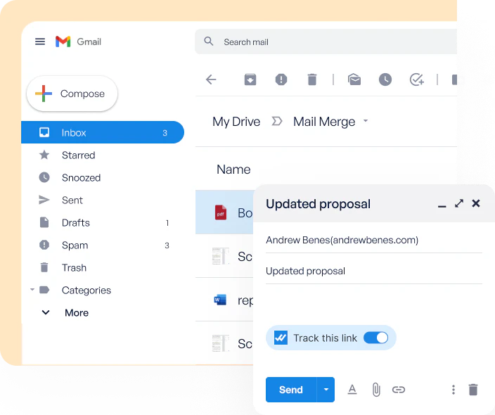 Email Tracker link tracking