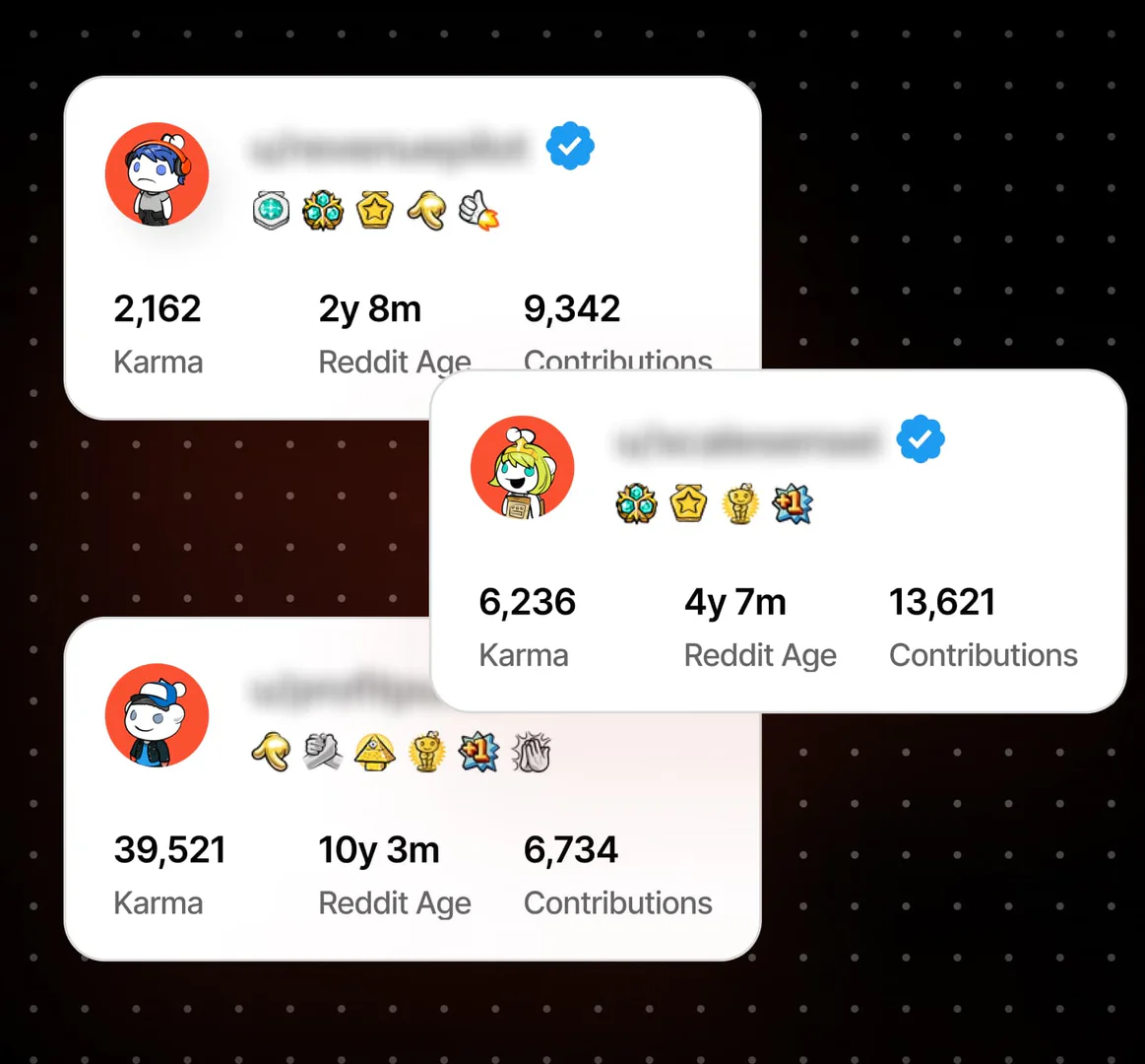 Engain feature demonstration for posting through trusted Reddit accounts
