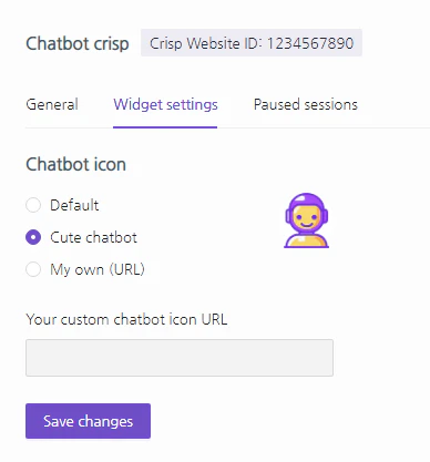 Enumhq settings interface
