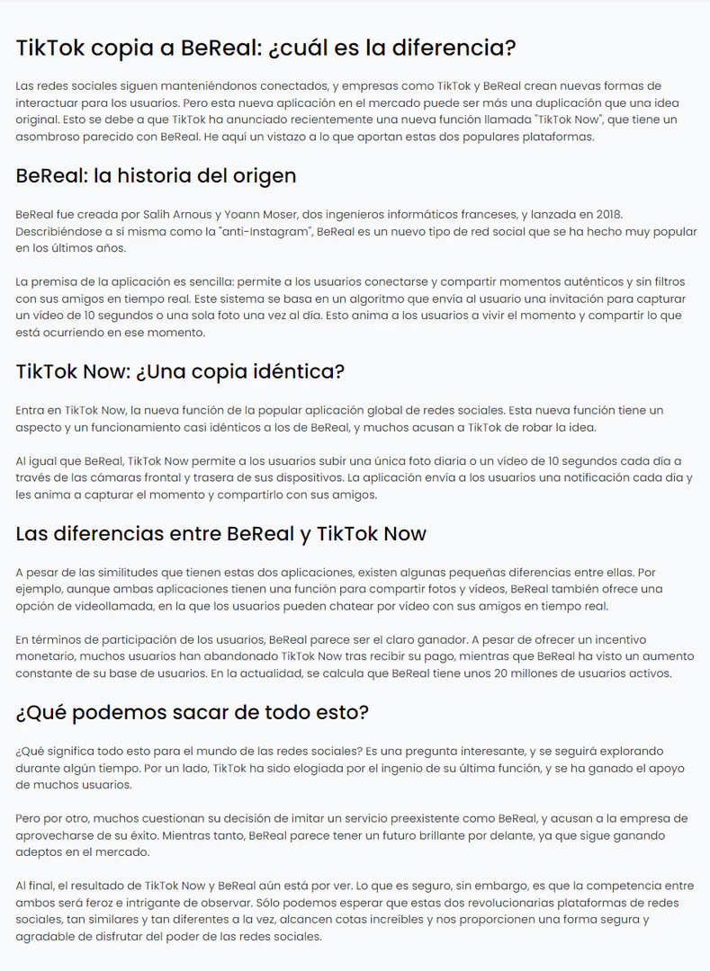 Escribeloai product interface overview