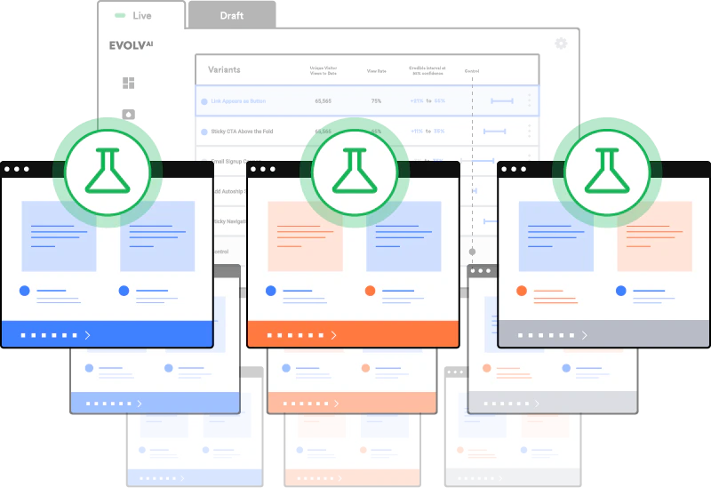 Evolv AI feature demonstration