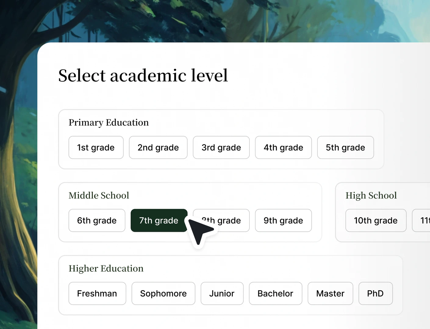 ExaminoAI user scenario image