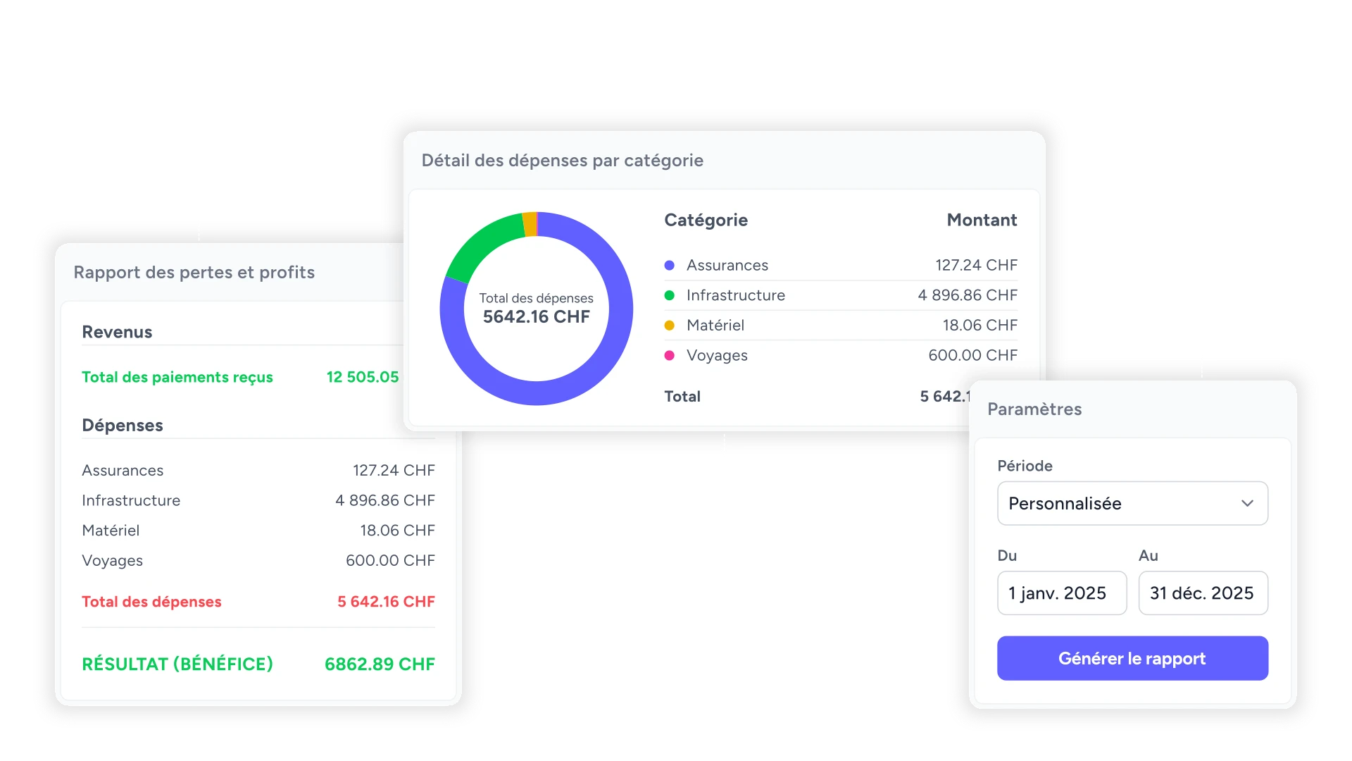 Factura reporting feature demonstration