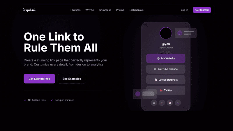 GrapeLink real application scenario