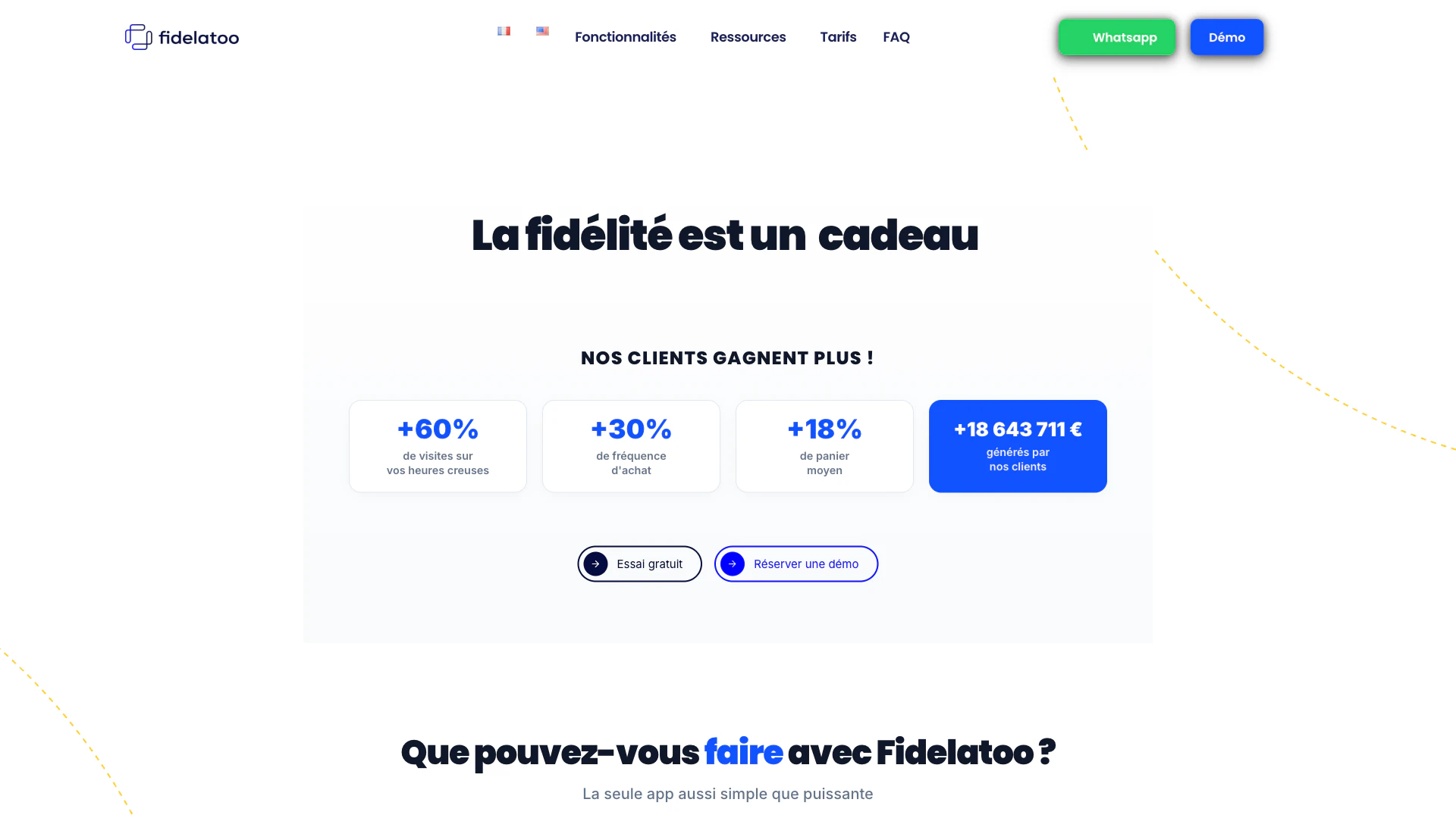 Fidelatoo screenshot