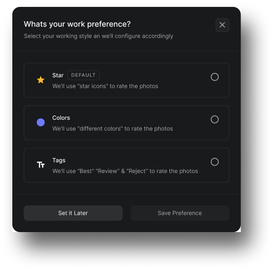 FilterPixel personalized tagging feature