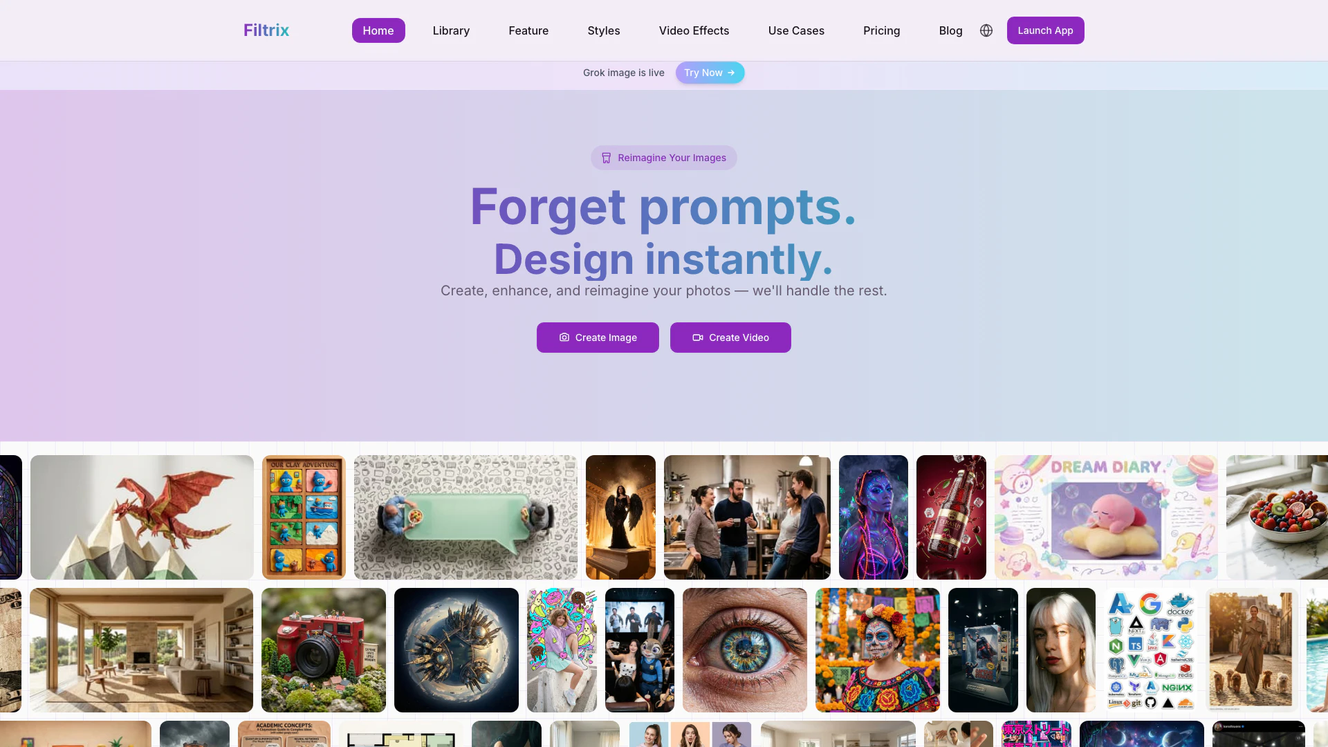 Filtrixai screenshot