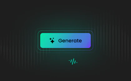 Finevoiceai step 3: Generate audio