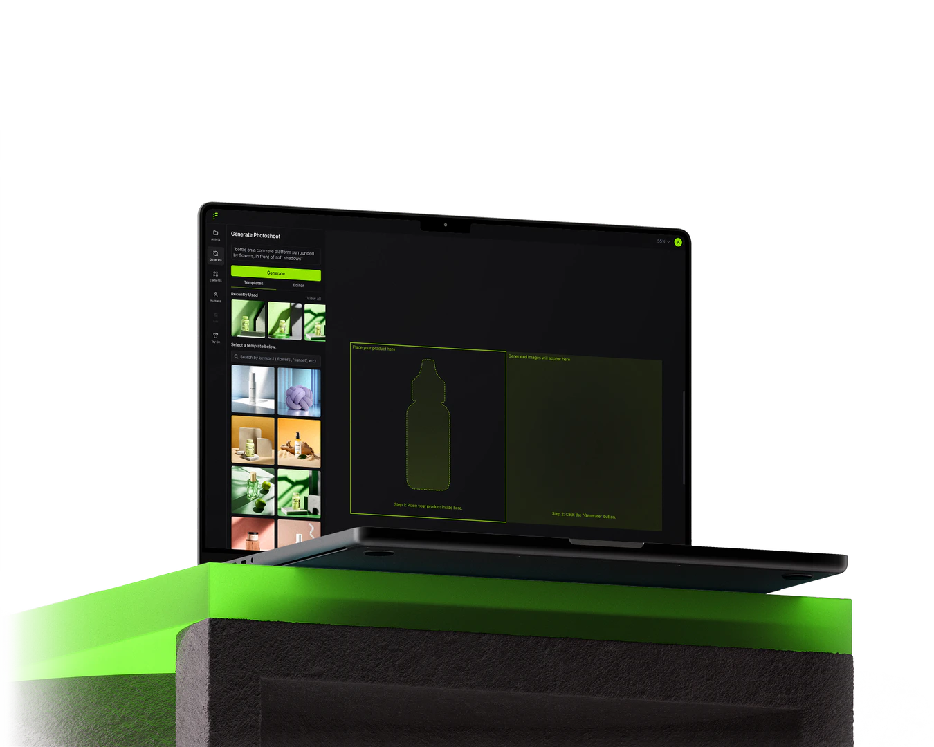 Creating e-commerce photoshoots with Flair Ai